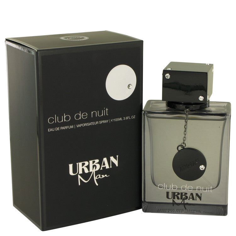 Club De Nuit Urban Man Eau De Parfum Spray By Armaf 3.4 oz Eau De Parfum Spray