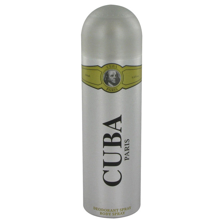 Cuba Gold Deodorant Spray (unboxed) By Fragluxe 6.7 oz Deodorant Spray