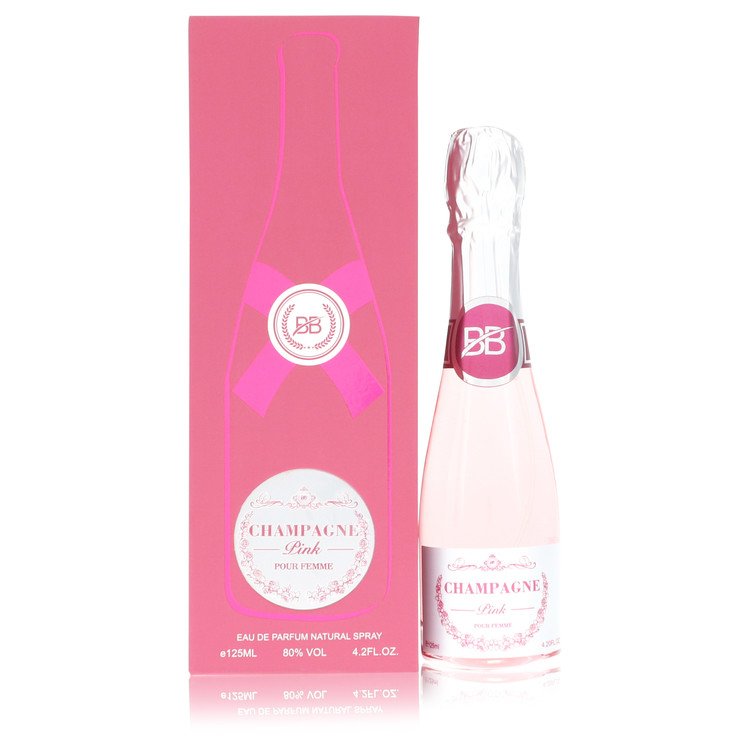 Champagne Pink Eau De Parfum Spray By Bharara Beauty 4.2 oz Eau De Parfum Spray