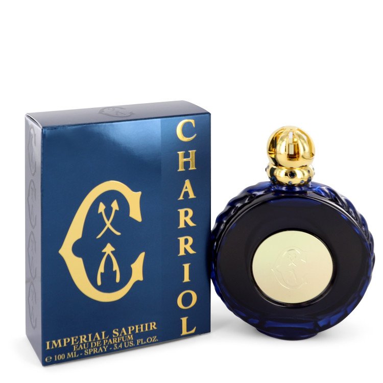 Imperial Saphir Eau De Parfum Spray By Charriol 3.4 oz Eau De Parfum Spray