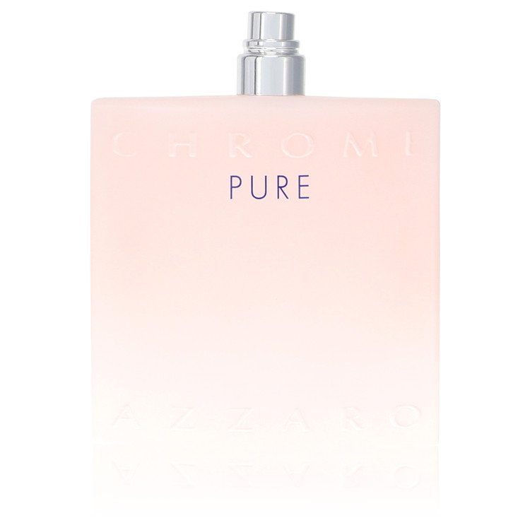 Chrome Pure Eau De Toilette Spray (Tester) By Azzaro 3.4 oz Eau De Toilette Spray