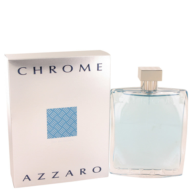 Chrome Eau De Toilette Spray By Azzaro 6.8 oz Eau De Toilette Spray