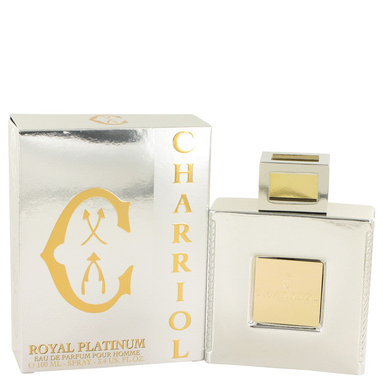 Charriol Royal Platinum Eau De Parfum Spray By Charriol 3.4 oz Eau De Parfum Spray