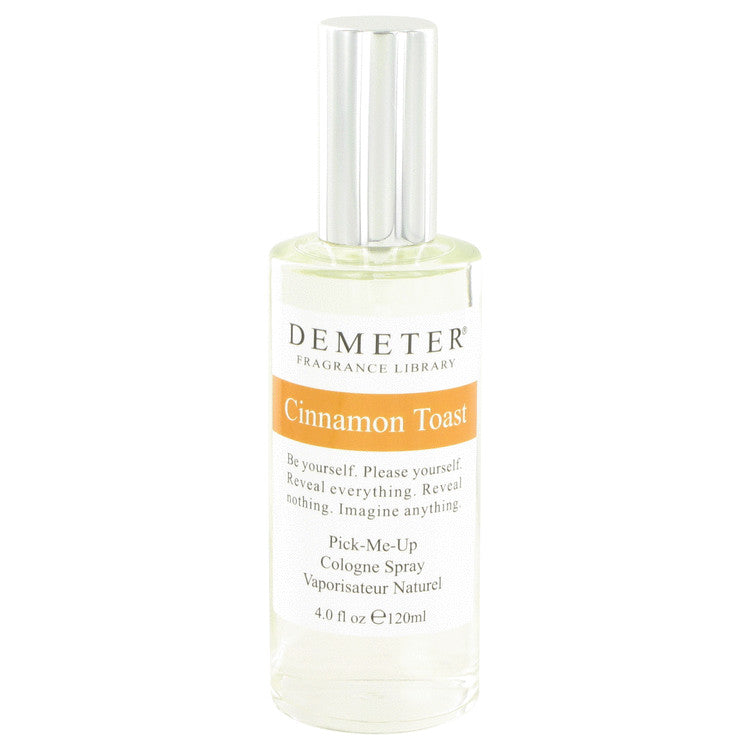 Demeter Cinnamon Toast Cologne Spray By Demeter 4 oz Cologne Spray