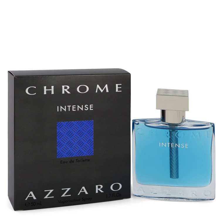 Chrome Intense Eau De Toilette Spray By Azzaro 1.7 oz Eau De Toilette Spray