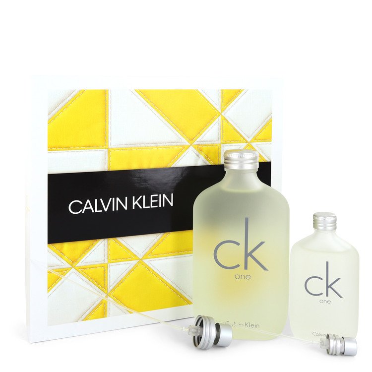 Ck One Gift Set By Calvin Klein 6.7 oz Eau De Toilette Spray + 1.7 oz Eau De Toilette Spray (Unisex)