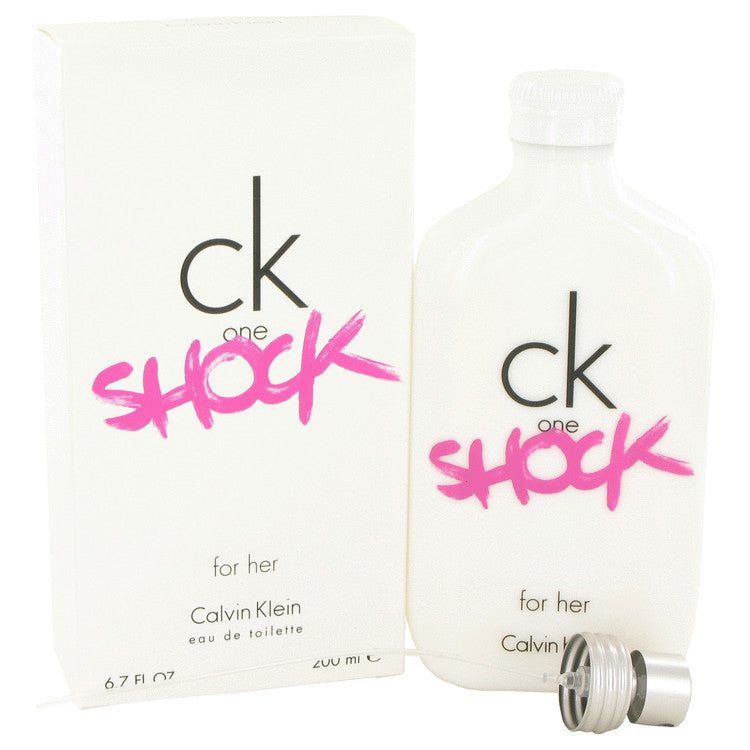 Ck One Shock Eau De Toilette Spray By Calvin Klein 6.7 oz Eau De Toilette Spray