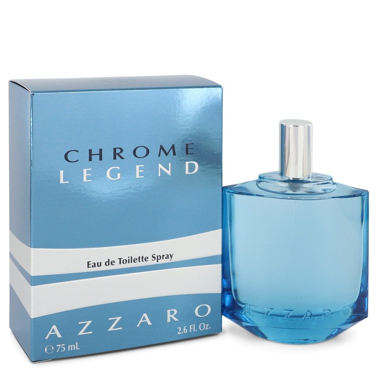 Chrome Legend Eau De Toilette Spray By Azzaro 2.6 oz Eau De Toilette Spray