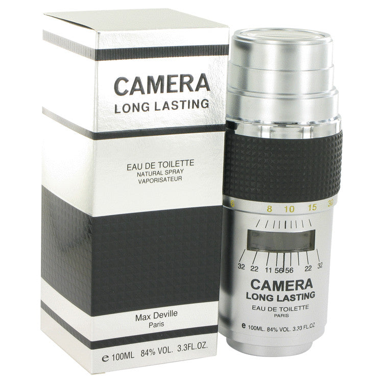 Camera Long Lasting Eau De Toilette Spray By Max Deville 3.4 oz Eau De Toilette Spray