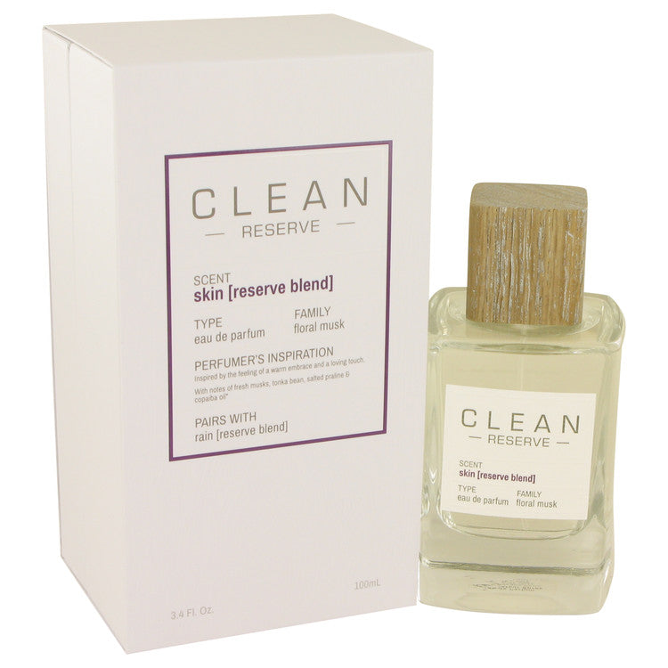 Clean Skin Reserve Blend Eau De Parfum Spray By Clean 3.4 oz Eau De Parfum Spray