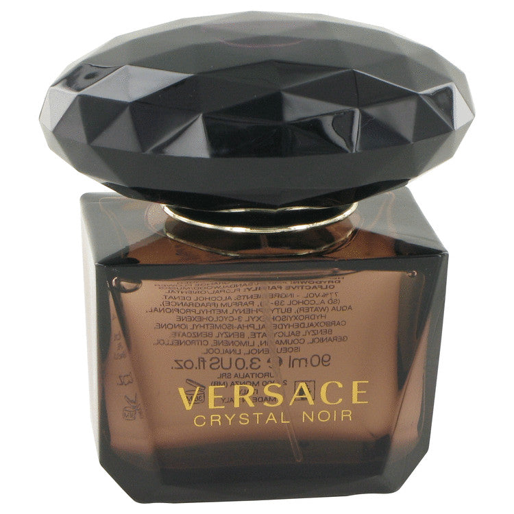 Crystal Noir Eau De Parfum Spray (Tester) By Versace 3 oz Eau De Parfum Spray