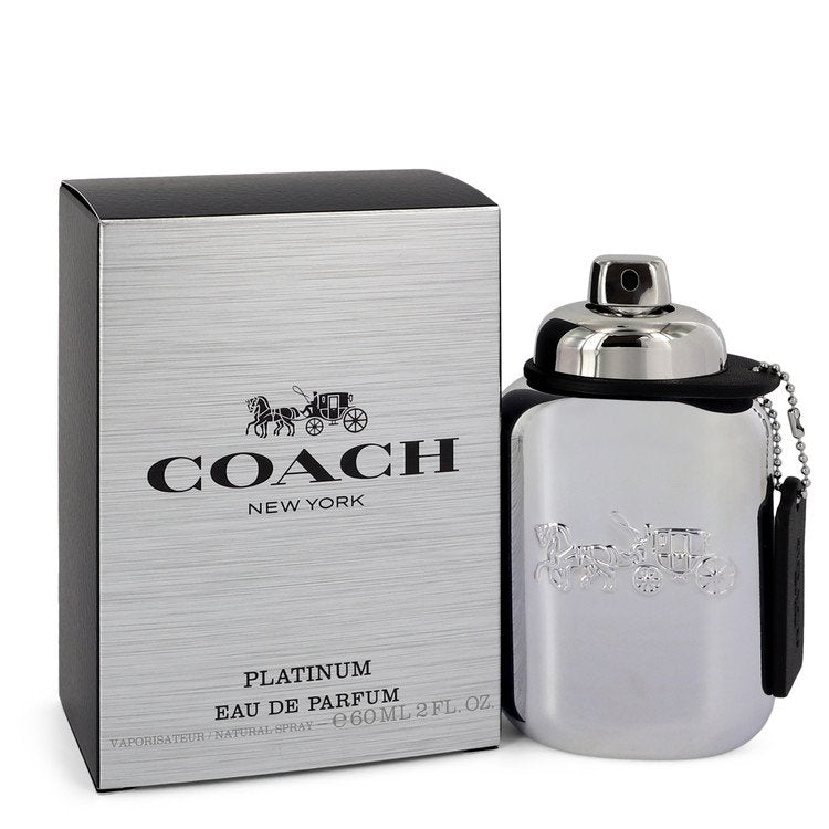 Coach Platinum Eau De Parfum Spray By Coach 2 oz Eau De Parfum Spray