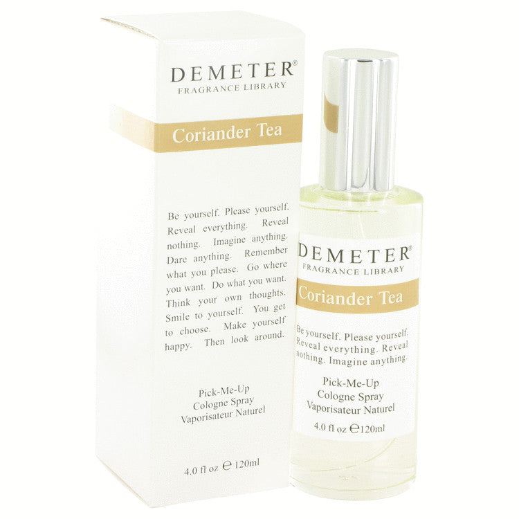 Demeter Coriander Tea Cologne Spray By Demeter 4 oz Cologne Spray