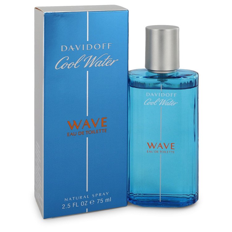 Cool Water Wave Eau De Toilette Spray By Davidoff 2.5 oz Eau De Toilette Spray