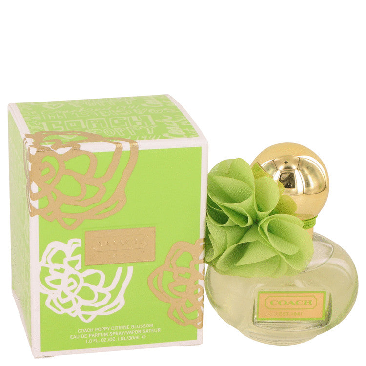 Coach Poppy Citrine Blossom Eau De Parfum Spray By Coach 1 oz Eau De Parfum Spray