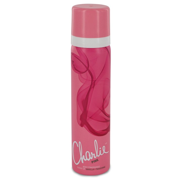 Charlie Pink Body Spray By Revlon 2.5 oz Body Spray