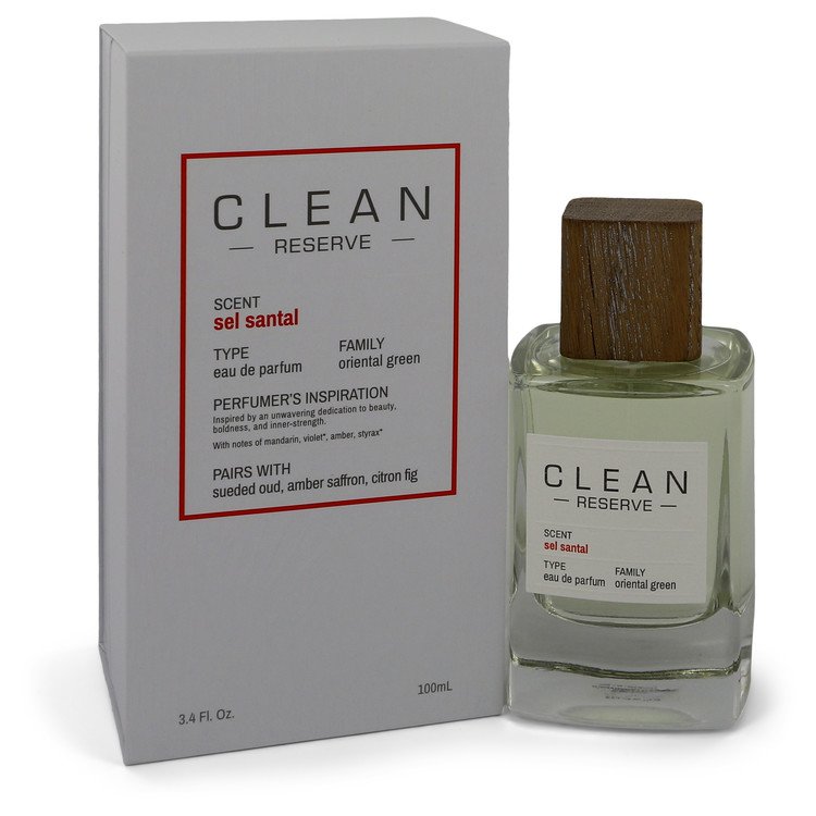 Clean Reserve Sel Santal Eau De Parfum Spray By Clean 3.4 oz Eau De Parfum Spray