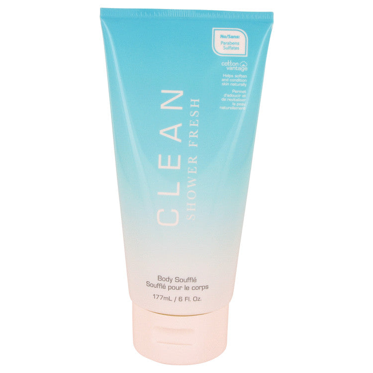 Clean Shower Fresh Body Souffle By Clean 6 oz Body Souffle