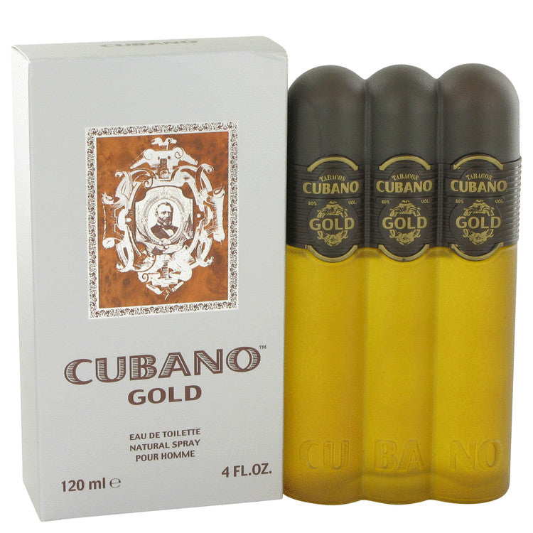 Cubano Gold Eau De Toilette Spray By Cubano 4 oz Eau De Toilette Spray