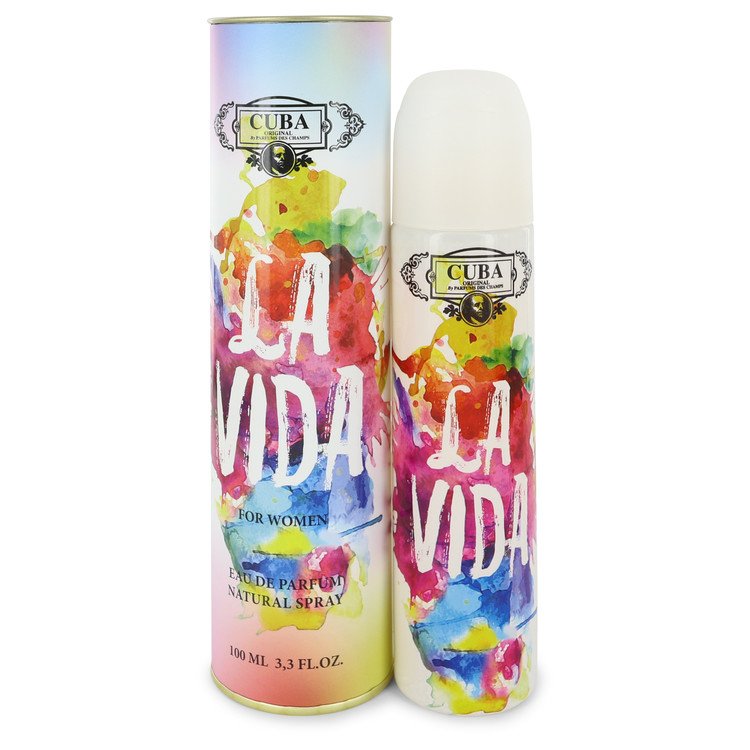 Cuba La Vida Eau De Parfum Spray By Cuba 3.3 oz Eau De Parfum Spray