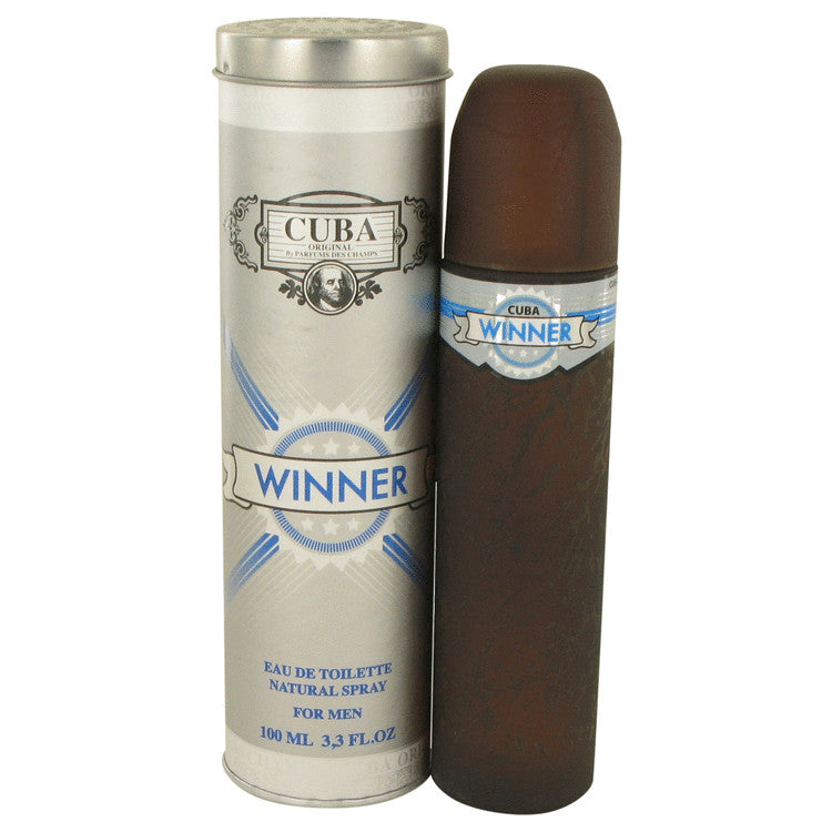 Cuba Winner Eau De Toilette Spray By Fragluxe 3.4 oz Eau De Toilette Spray