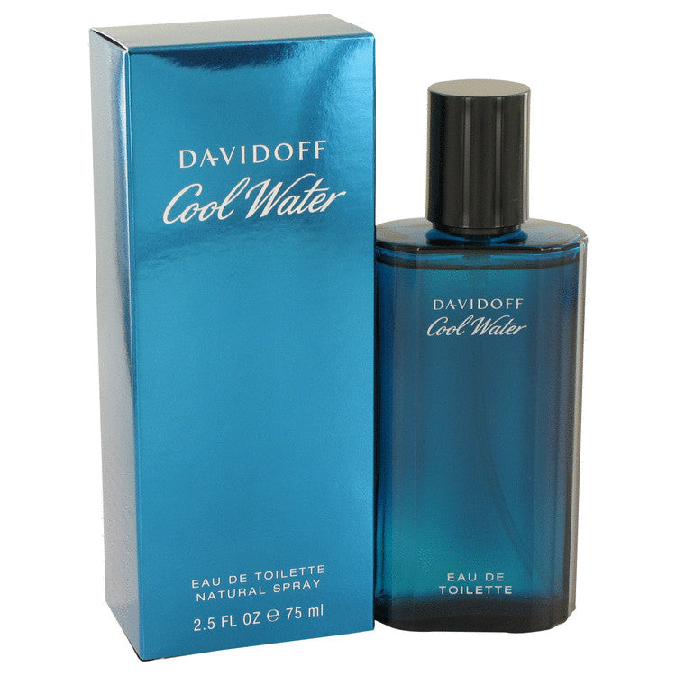 Cool Water Eau De Toilette Spray By Davidoff 2.5 oz Eau De Toilette Spray