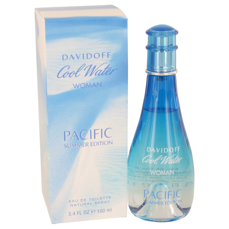 Cool Water Pacific Summer Eau De Toilette Spray By Davidoff 3.4 oz Eau De Toilette Spray