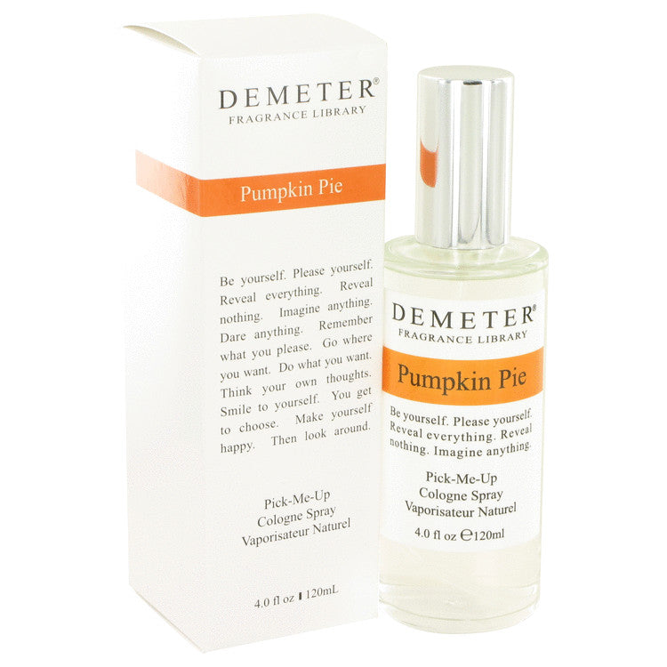 Demeter Pumpkin Pie Cologne Spray By Demeter 4 oz Cologne Spray