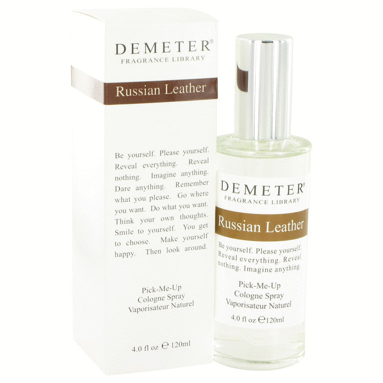 Demeter Russian Leather Cologne Spray By Demeter 4 oz Cologne Spray