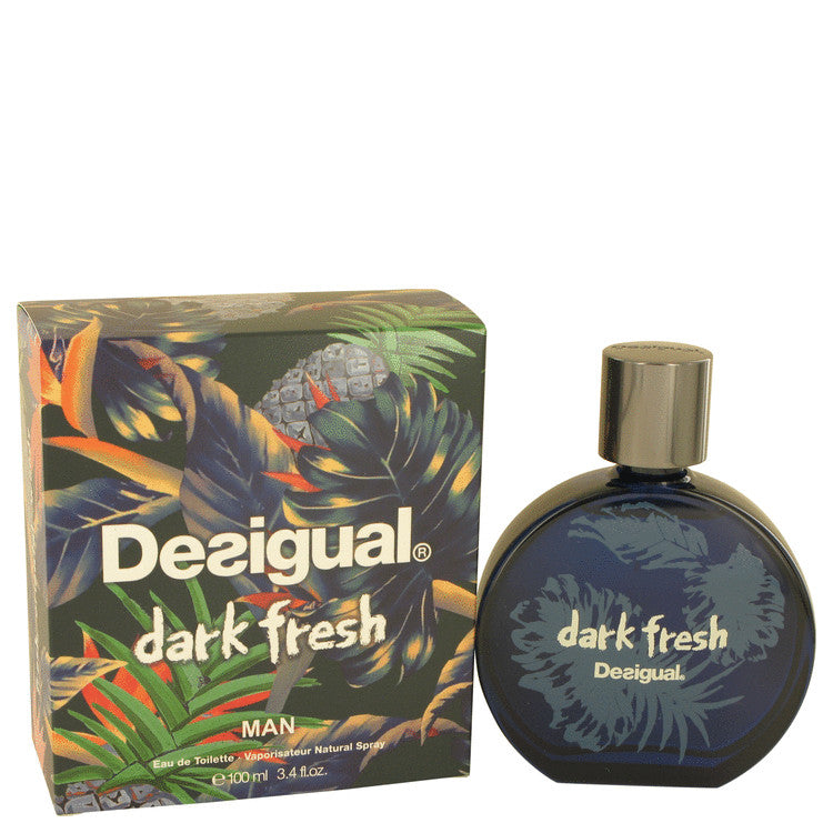 Desigual Dark Fresh Eau De Toilette Spray By Desigual 3.4 oz Eau De Toilette Spray