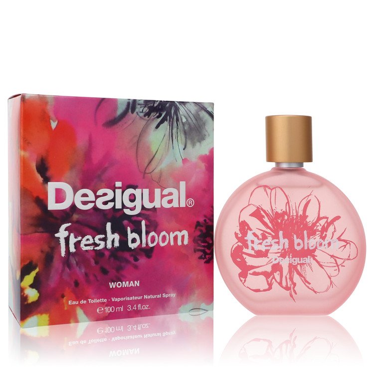 Desigual Fresh Bloom Eau De Toilette Spray By Desigual 3.4 oz Eau De Toilette Spray