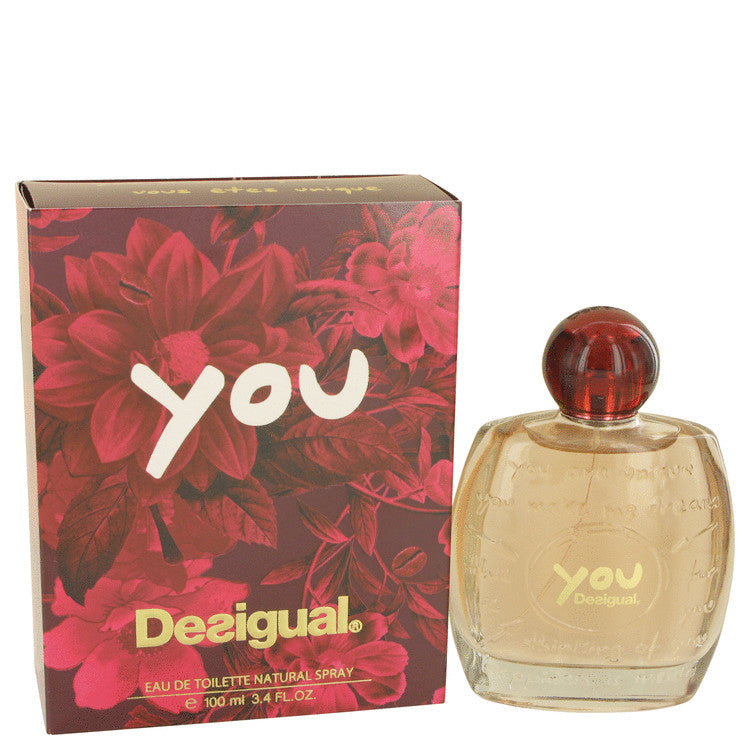 Desigual You Eau De Toilette Spray By Desigual 3.4 oz Eau De Toilette Spray