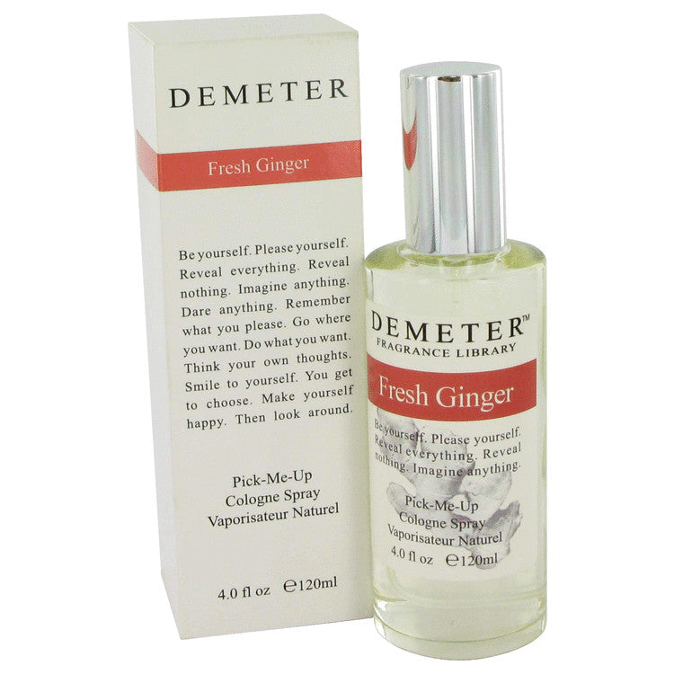 Demeter Fresh Ginger Cologne Spray By Demeter 4 oz Cologne Spray