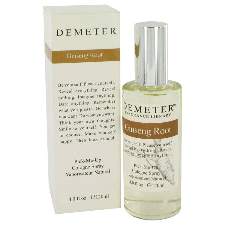 Demeter Ginseng Root Cologne Spray By Demeter 4 oz Cologne Spray