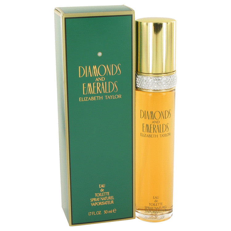 Diamonds & Emeralds Eau De Toilette Spray By Elizabeth Taylor 1.7 oz Eau De Toilette Spray