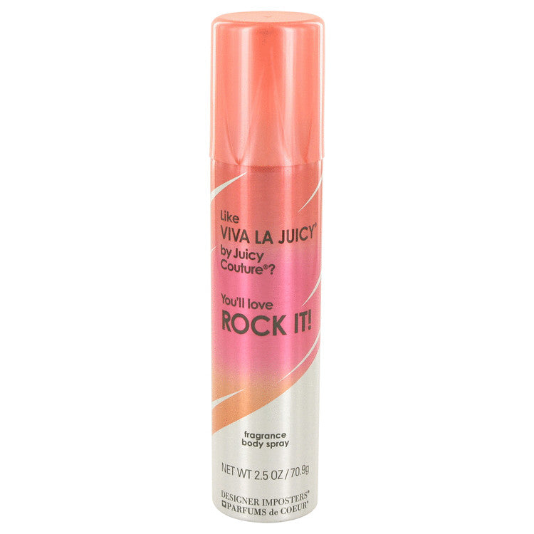 Designer Imposters Rock It! Body Spray By Parfums De Coeur 2.5 oz Body Spray