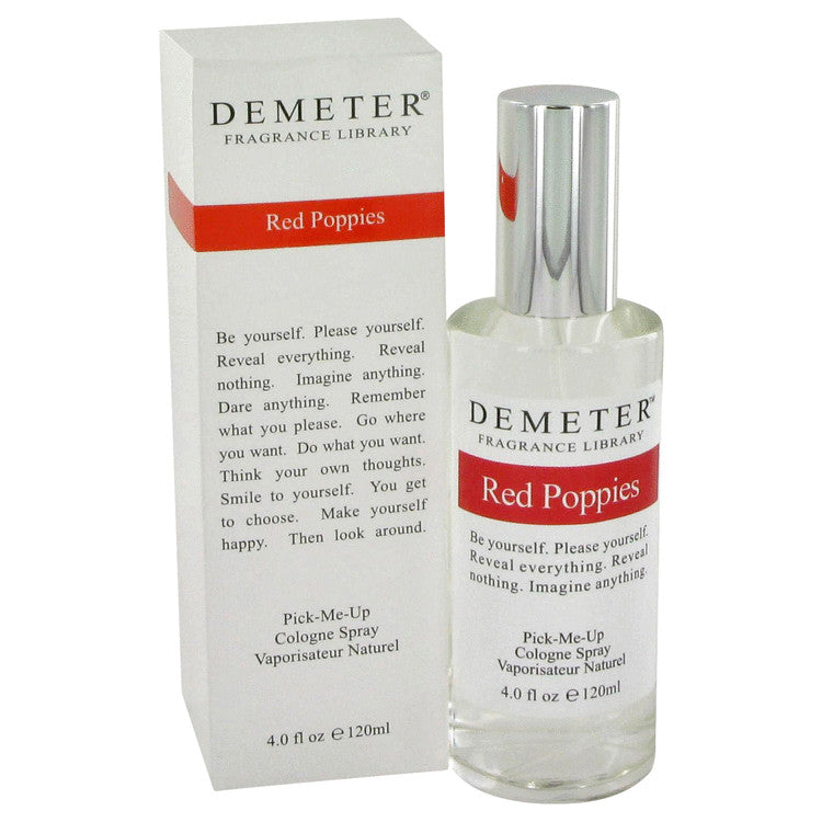 Demeter Red Poppies Cologne Spray By Demeter 4 oz Cologne Spray