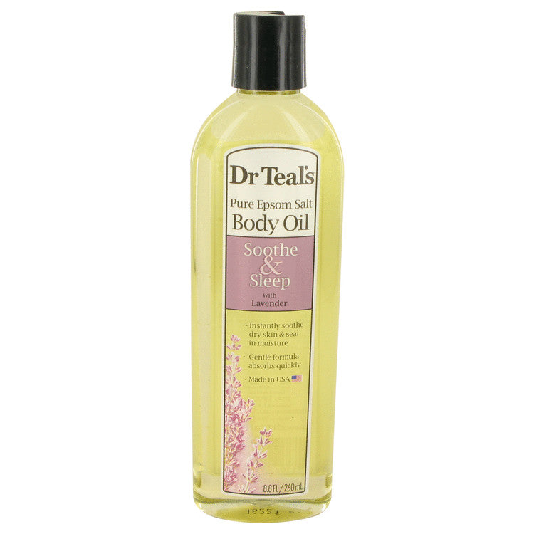 Dr Teal's Bath Oil Sooth & Sleep With Lavender Pure Epsom Salt Body Oil Sooth & Sleep with Lavender By Dr Teal's 8.8 oz Pure Epsom Salt Body Oil Sooth & Sleep with Lavender