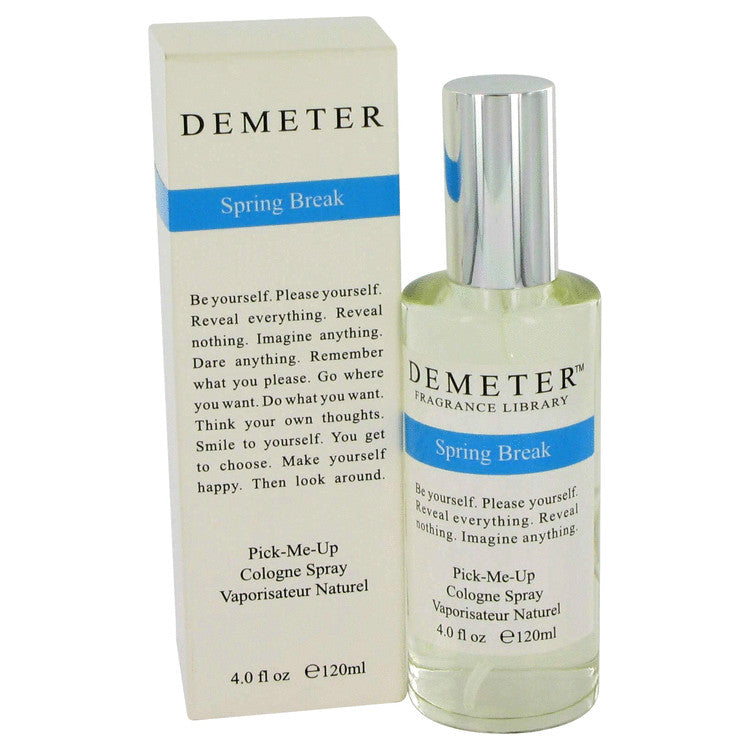 Demeter Spring Break Cologne Spray By Demeter 4 oz Cologne Spray