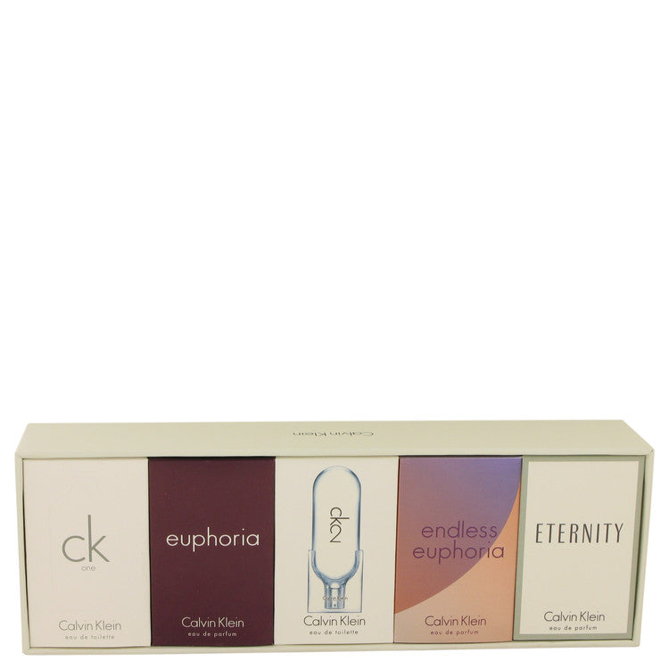 Ck One Gift Set By Calvin Klein Deluxe Fragrance Collection Includes CK One, Euphoria, CK 2, Endless Euphoria and Eternity