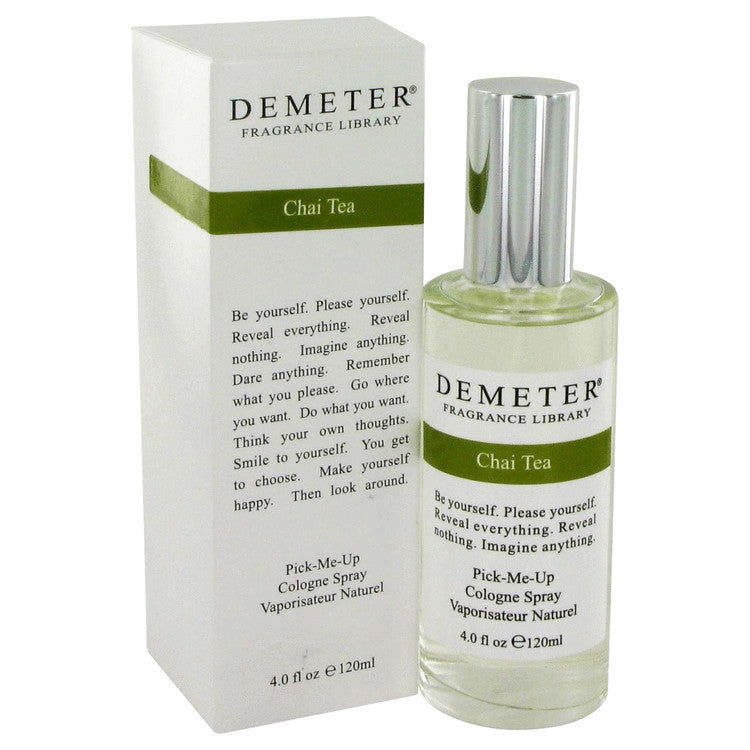 Demeter Chai Tea Cologne Spray By Demeter 4 oz Cologne Spray