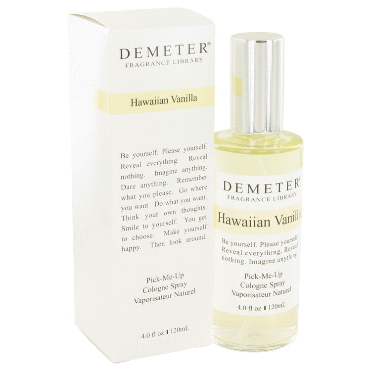 Demeter Hawaiian Vanilla Cologne Spray By Demeter 4 oz Cologne Spray