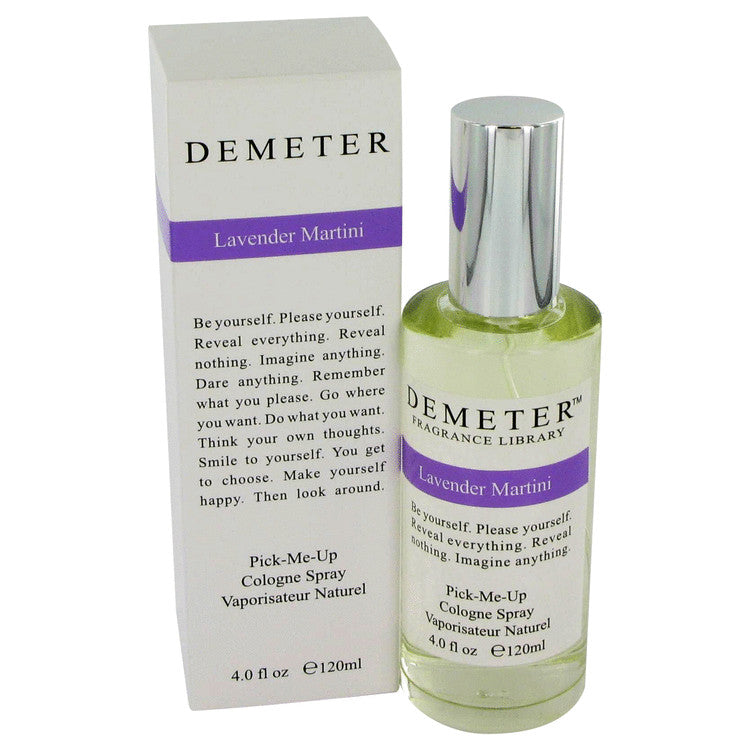 Demeter Lavender Martini Cologne Spray By Demeter 4 oz Cologne Spray