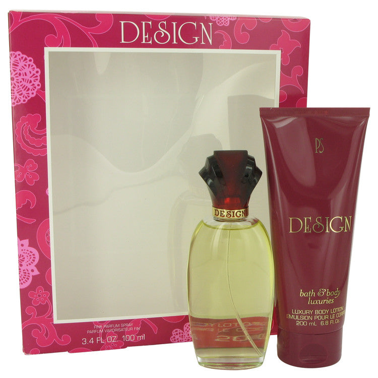 Design Gift Set By Paul Sebastian 3.4 oz Eau De Parfum Spray + 6.7 oz Body Lotion