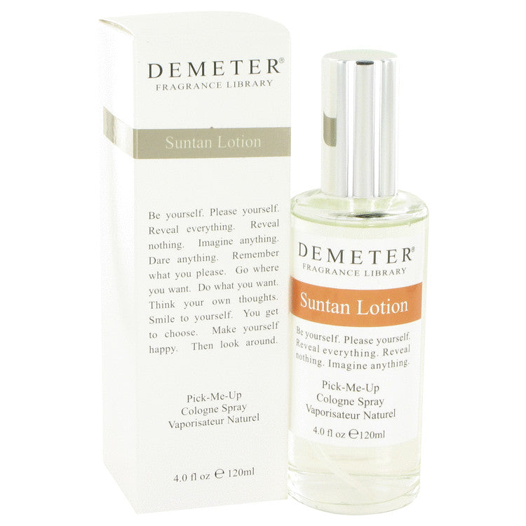 Demeter Suntan Lotion Cologne Spray By Demeter 4 oz Cologne Spray