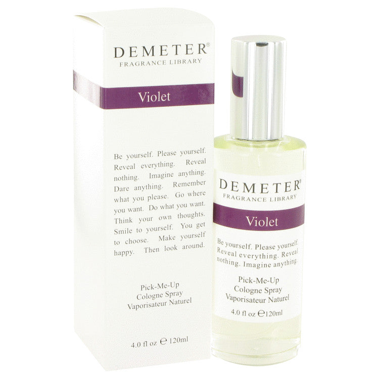 Demeter Violet Cologne Spray By Demeter 4 oz Cologne Spray