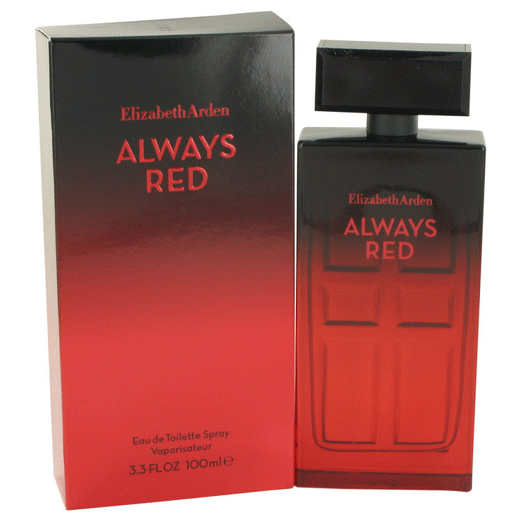 Always Red Eau De Toilette Spray By Elizabeth Arden 3.4 oz Eau De Toilette Spray