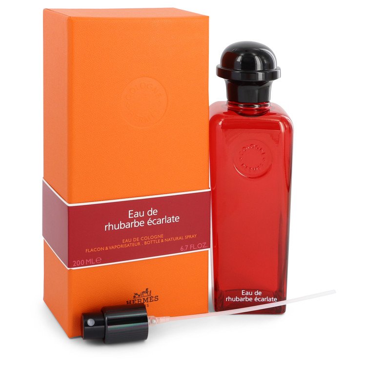 Eau De Rhubarbe Ecarlate Eau De Cologne Spray By Hermes 6.7 oz Eau De Cologne Spray