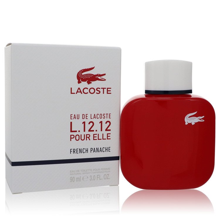 Eau De Lacoste L.12.12 Pour Elle French Panache Eau De Toilette Spray By Lacoste 3 oz Eau De Toilette Spray