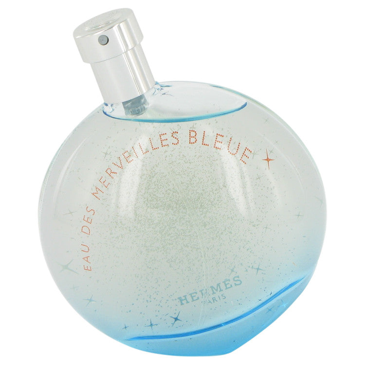 Eau Des Merveilles Bleue Eau De Toilette Spray (Tester) By Hermes 3.4 oz Eau De Toilette Spray